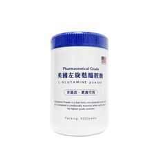 格萊思美 左旋麩醯胺酸 500g/瓶 L-Glutamine 美國製