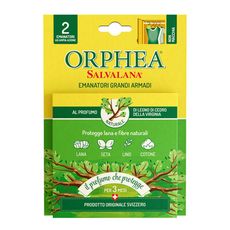 【樟腦丸的替代品】ORPHEA歐菲雅 衣物保護品掛耳式 原木香氣