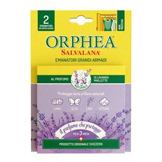 【樟腦丸的替代品】ORPHEA歐菲雅 衣物保護品掛耳式 薰衣草香