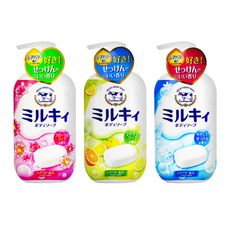 【日本牛乳石鹼】牛乳精華沐浴乳(三款任選)-日本境內版