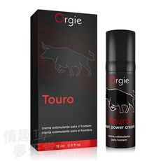 【情趣夢天堂】葡萄牙Orgie【跟牛一樣猛】Touro 鬥牛士男性 保養液 (15m)