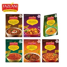 Fazlani 印度咖喱風味即食調理包 300g 黑扁豆/鷹嘴豆/馬鈴薯豌豆/茄子/紅腰豆
