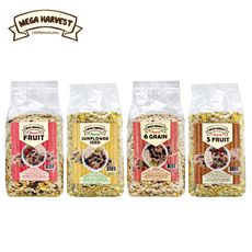 Mega Harvest 德國天然穀片 1000g 什錦榛果/什錦水果/向日葵籽/什錦/什錦藜麥