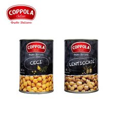 Coppola 義大利天然豆類罐頭 400g 鷹嘴豆/扁豆