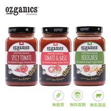 Ozganics 澳洲有機義大利麵醬 500g 有機蔬菜/有機辣味/有機羅勒