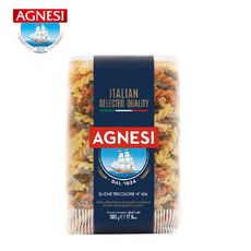 Agnesi 雅帆義大利彩色螺旋麵 500g