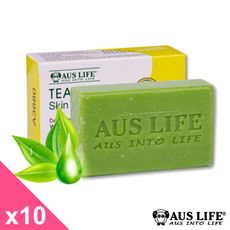 【AUS LIFE 澳思萊】BP茶樹精油淨膚美肌皂(10入)