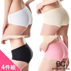 【法國BC】法國專利精品呼吸裸感蕾絲內褲(4件組)