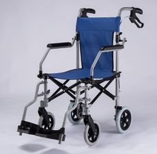 Lohas Air 鋁合金折疊輪椅 8.5kg 輕量型 送附輪收納袋 外銷日本 出國專用