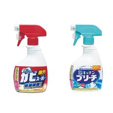 日本Mitsuei 廚房泡沫漂白劑/浴室除霉清潔劑 (400ml) 浴室除霉 泡沫清潔劑 去除異味