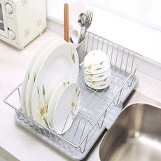 愛上洗碗 簡約風多功能瀝水架 碗盤架 瀝水籃
