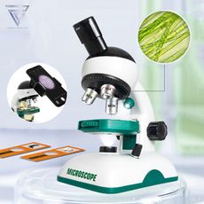 【F.C】教學級 1200倍 顯微鏡 42件豪華套組 放大鏡 顯微鏡 生物顯微鏡 電子顯微鏡