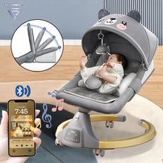 【F.C】Baby Rocker 加寬型 方形嬰兒搖椅 寶寶搖椅 嬰兒搖椅 可坐臥多功能