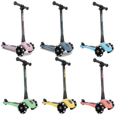 奧地利 Scoot&Ride Kick3 LED炫輪滑板車-6色可選(偏遠地區不配送)【悅兒園