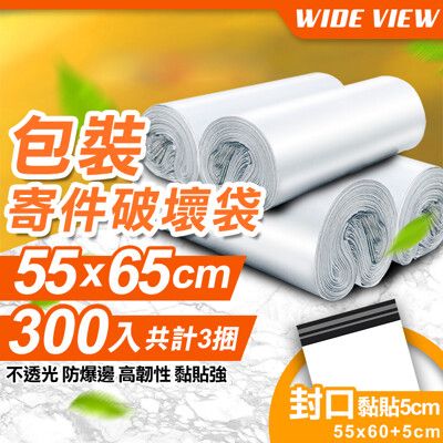 【WIDE VIEW】55x65cm包裝寄件破壞袋300入(5565-300)