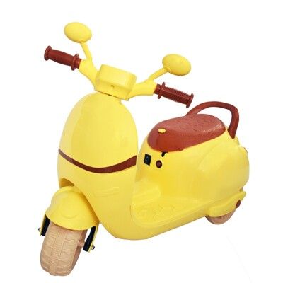 【親親 CCTOY】 復刻達可 兒童電動摩托車 RT-618 (黃色)