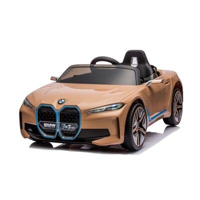 【親親 CCTOY】原廠授權 BMW i4兒童電動車 RT-1009  (香檳金色)