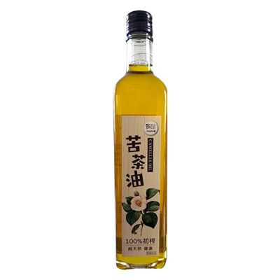 JENPIN饌 苦茶油 500ml/瓶