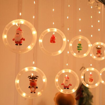 【居家家】聖誕櫥窗裝飾USB冰條燈 許願球LED彩燈 閃燈 串燈 聖誕樹裝飾燈