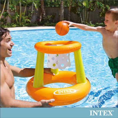 【INTEX】幼童投籃充氣玩具/水上籃球架 15150050(58504)現貨供應