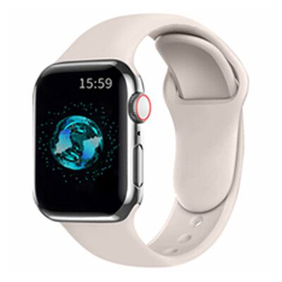 Apple watch 矽膠錶帶 液態矽膠 錶帶適用 8 7 SE 6 5 4 38 40 44 4