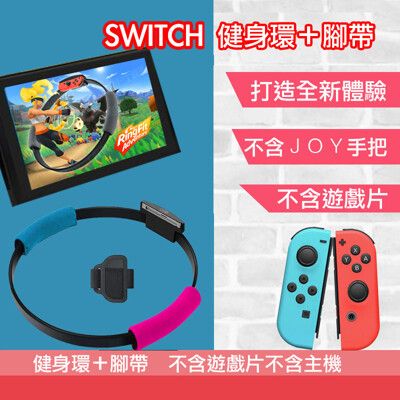 台灣現貨  Switch健身環 副廠 腿帶 不含遊戲 可以背景使用 健身環大冒險 NS體感運動瑜伽健