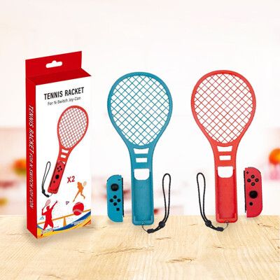 台灣現貨Switch 用 NS DOBE 網球拍配件 適用於遊戲 紅藍雙色款 瑪利歐網球 王牌高手
