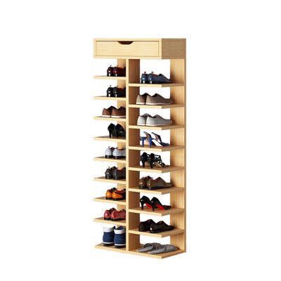 多層鞋架簡易鞋櫃  十層鞋架 自由分層簡易鞋架 簡易組裝 收納 居家收納 鞋架 生活收納 鞋盒