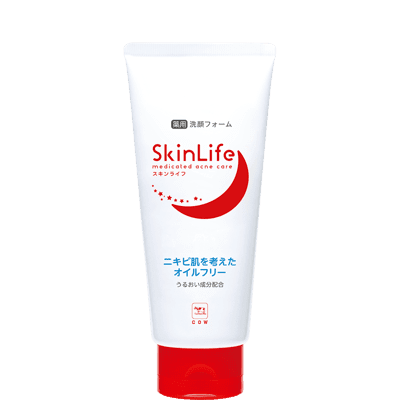 日本牛乳石鹼SkinLife滋卿愛青春調理洗面乳(110g)白