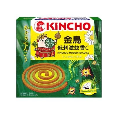 KINCHO 金鳥低刺激蚊香C (10巻)