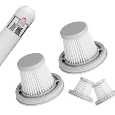 米家隨手吸塵器 專用HEPA濾網 兩支裝 吸塵器配件 吸塵器耗材 德爾瑪吸塵器濾網