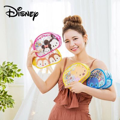 【收納王妃】迪士尼   透明防水化妝包 零錢包