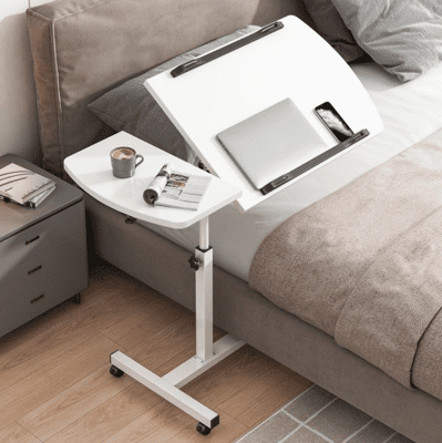 床邊桌 可移動簡約桌子 家用學生書桌 簡易小型臥室 移動懶人 電腦桌