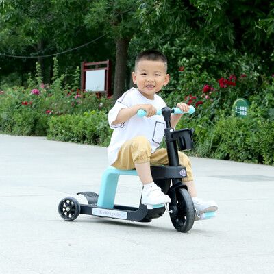 現貨 新款兒童滑板車 多功能滑行平衡車 閃光音樂小孩寶寶腳踏三輪車