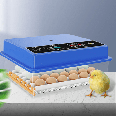 【現貨速發】家用全自動智能小雞鴨鵝孵化箱 48枚滾軸全自動孵化器 孵蛋機