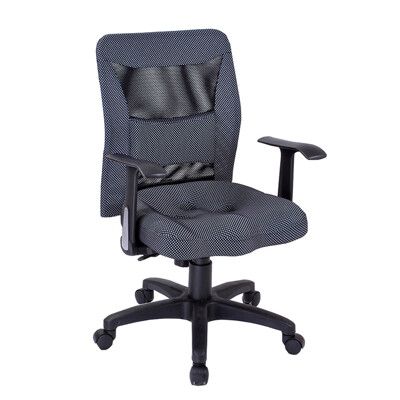 《DFhouse》馬克斯3D坐墊小鋼護腰電腦椅  3D坐墊 人體工學椅 PU成型泡棉 辦公椅