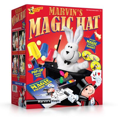 英國魔術專家Marvin's Magic: 6歲掌握技巧每個魔術師都需要的魔杖,兔子和大禮帽