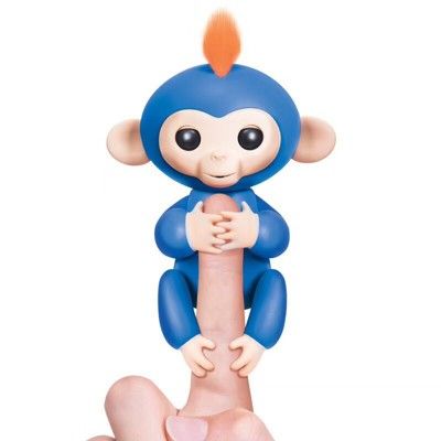兒童玩具手指猴觸摸感應指尖玩具猴子(藍色) -