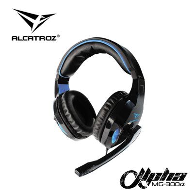 【ALCATROZ】/ALPHA MG300/ 冰風豹 立體聲電競耳麥