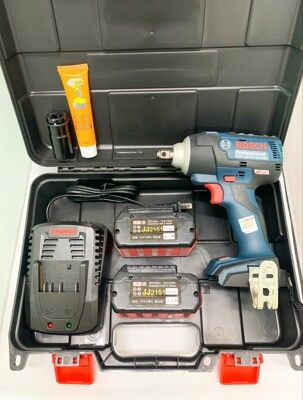 無刷電動扳手 原廠博世 BOSCH GDS18V-EC300ABR 18V雙電 6.0AH