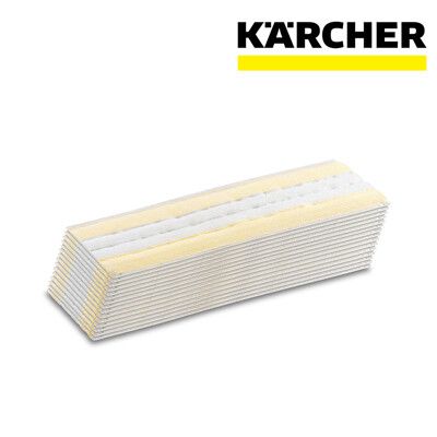 【KARCHER 德國凱馳】配件 拋棄式地板刷不織布巾 適用SC系列蒸氣機2.863-299.0