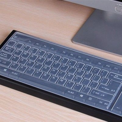 居家寶盒【SV9514】桌上型電腦鍵盤矽膠保護膜 透明鍵盤膜 通用鍵盤膜防水防塵防污