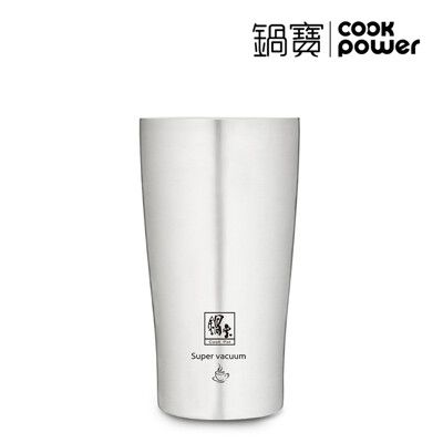 CookPower鍋寶 316不鏽鋼真空內陶瓷杯 490ml SVCT-3649