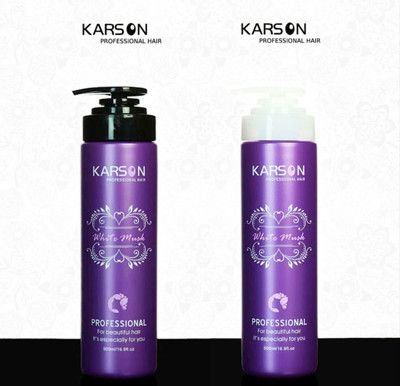 KARSON 白麝香染燙洗髮精500ML+護髮素500ML