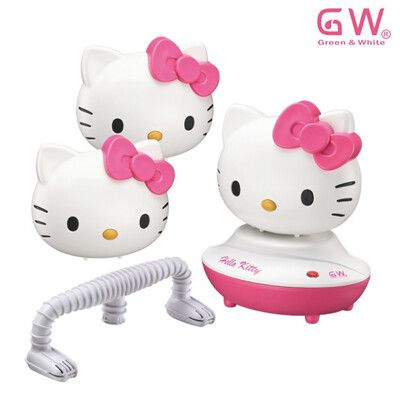 GW水玻璃 Hello Kitty分離式除濕機組5件組(烘鞋架)【聯名商品】