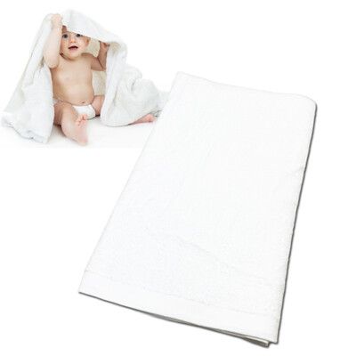 【花季】 純品良織-SPA專用純棉厚織舒柔純白毛巾被935g/條-多件組更優惠