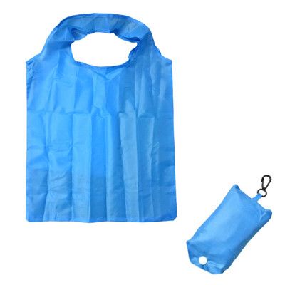 防潑水滌綸布便利攜帶環保購物袋