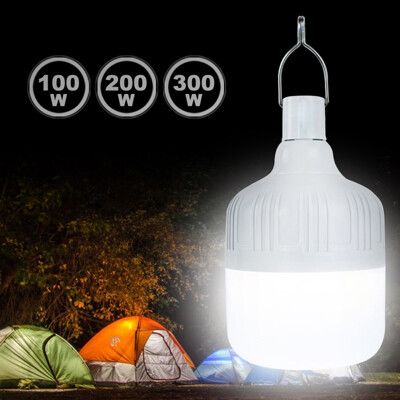 【JP嚴選-捷仕特】新一代USB充電式LED吊掛燈-【100W白光】露營 帳棚燈