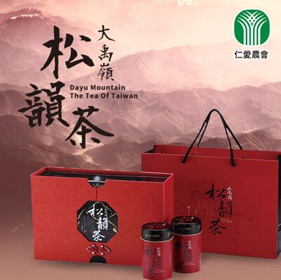 【仁愛農會】大禹嶺松韻茶禮盒X1盒 (100gX3罐/盒)