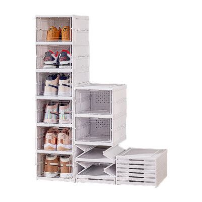 【樂邦】一體式折疊鞋櫃鞋盒/6層(收納櫃 收納盒 置物櫃 置物盒)